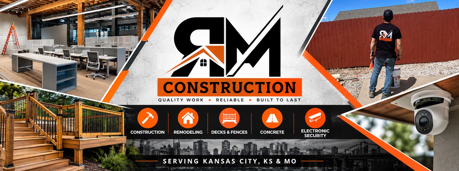 Original RM Construction brand banner